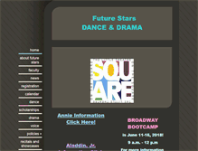 Tablet Screenshot of danceanddrama.org